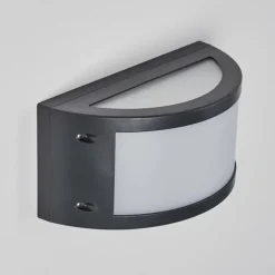 hofstein Applique murale d'extérieur Pompeano LED Noir, 1 lumière