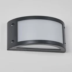 hofstein Applique murale d'extérieur Pompeano LED Noir, 1 lumière