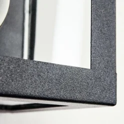 hofstein Applique murale d'extérieur Caudry Noir, 2 lumières