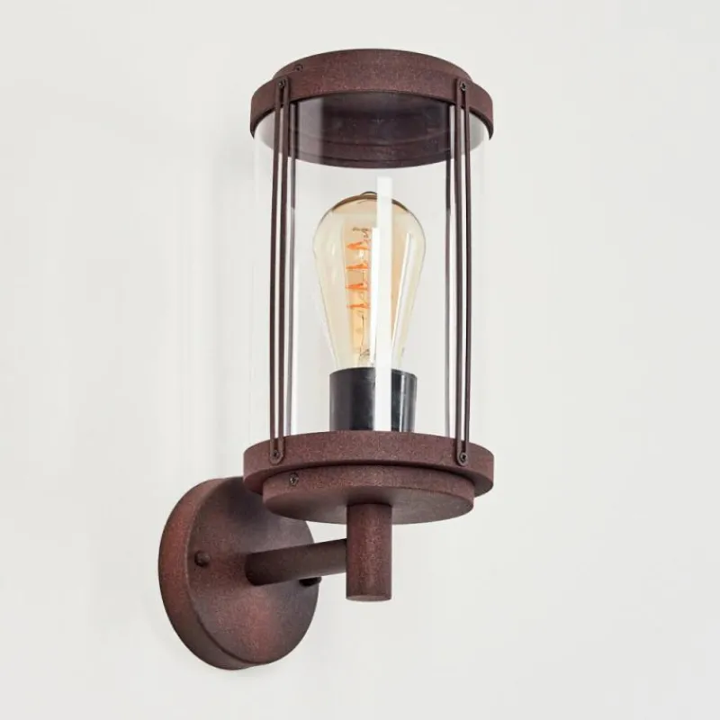 hofstein Applique murale d'extérieur Riola Rouille, 1 lumière