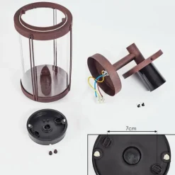 hofstein Applique murale d'extérieur Riola Rouille, 1 lumière