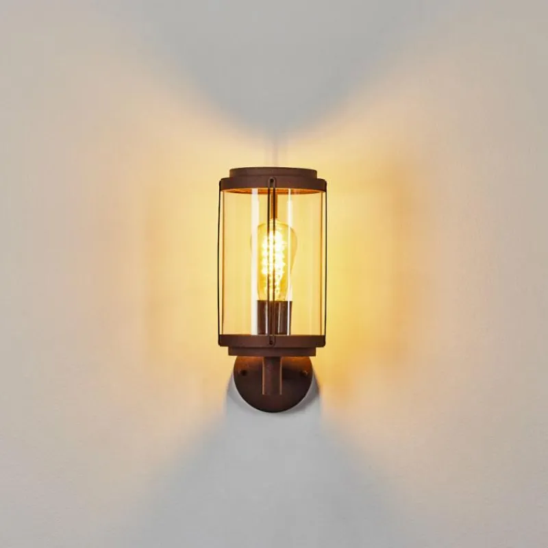 hofstein Applique murale d'extérieur Riola Rouille, 1 lumière