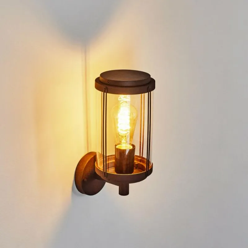 hofstein Applique murale d'extérieur Riola Rouille, 1 lumière