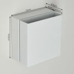 hofstein Applique murale d'extérieur Fontanile LED Blanc, 1 lumière