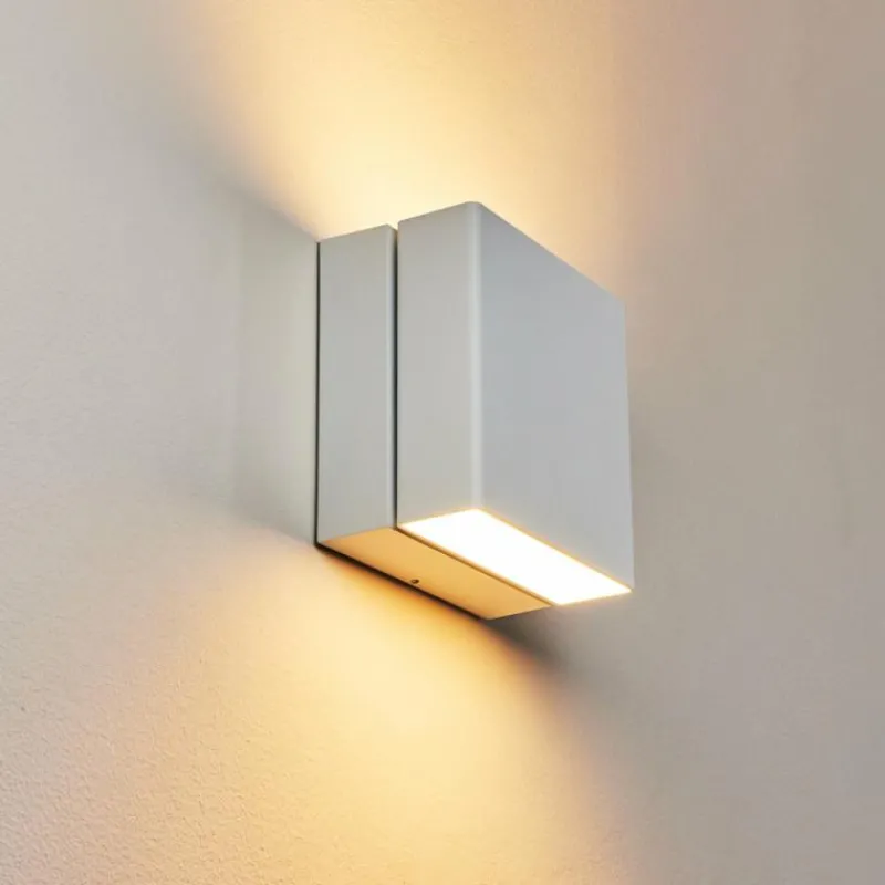 hofstein Applique murale d'extérieur Fontanile LED Blanc, 1 lumière