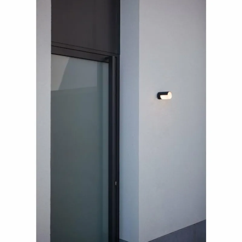 Luminaires Lutec Applique murale d'extérieur Lutec CYRA LED Noir, 1 lumière