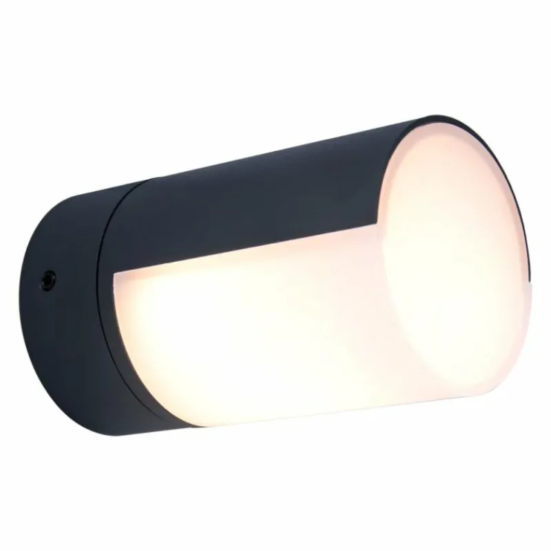 Luminaires Lutec Applique murale d'extérieur Lutec CYRA LED Noir, 1 lumière