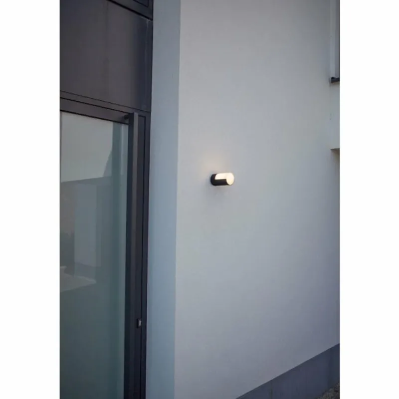 Luminaires Lutec Applique murale d'extérieur Lutec CYRA LED Noir, 1 lumière