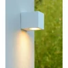 Luminaires Lucide Applique murale d'extérieur Lucide ZARO Blanc, 1 lumière