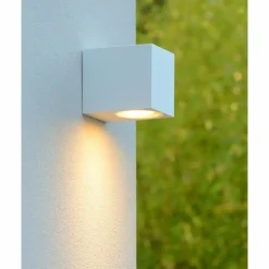 Luminaires Lucide Applique murale d'extérieur Lucide ZARO Blanc, 1 lumière