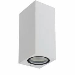 Luminaires Lucide Applique murale d'extérieur Lucide ZARO Blanc, 2 lumières