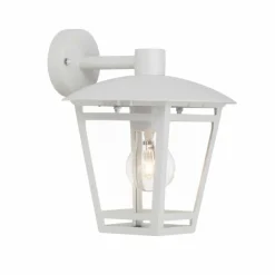 Luminaires Brilliant Applique murale d'extérieur Brilliant Riley Blanc, 1 lumière
