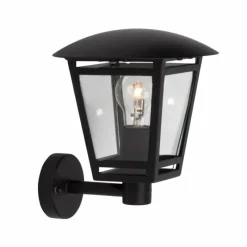 Luminaires Brilliant Applique murale d'extérieur Brilliant Riley Noir, 1 lumière
