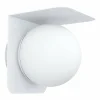 Luminaires Eglo Applique murale d'extérieur Eglo CORRIENTES Blanc, 1 lumière