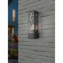Luminaires Trio Applique murale d'extérieur Trio Cooper Anthracite, 1 lumière