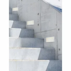 Luminaires Trio Applique murale d'extérieur Trio Hardey LED Blanc, 1 lumière