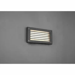 Luminaires Trio Applique murale d'extérieur Trio Hardey LED Anthracite, 1 lumière