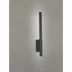 Luminaires Trio Applique murale d'extérieur Trio Tawa LED Anthracite, 1 lumière
