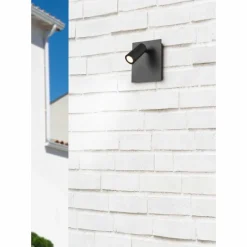 Luminaires Trio Applique murale d'extérieur Trio Tunga LED Anthracite, 1 lumière