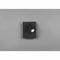 Luminaires Trio Applique murale d'extérieur Trio Tunga LED Anthracite, 1 lumière