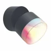 Luminaires Lutec Applique murale d'extérieur Lutec DROPSI LED Anthracite, 1 lumière, Changeur de couleurs