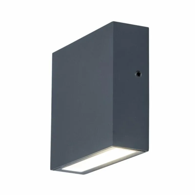 Luminaires Lutec Applique murale d'extérieur Lutec GEMINI LED Anthracite, 1 lumière