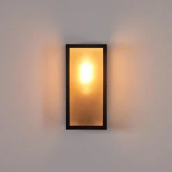 hofstein Applique murale d'extérieur Hakkas Noir, 1 lumière