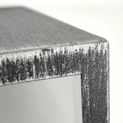 hofstein Applique murale d'extérieur Hakkas Noir, Argenté, 1 lumière