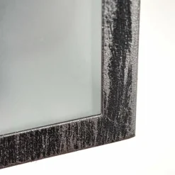 hofstein Applique murale d'extérieur Hakkas Noir, Argenté, 1 lumière