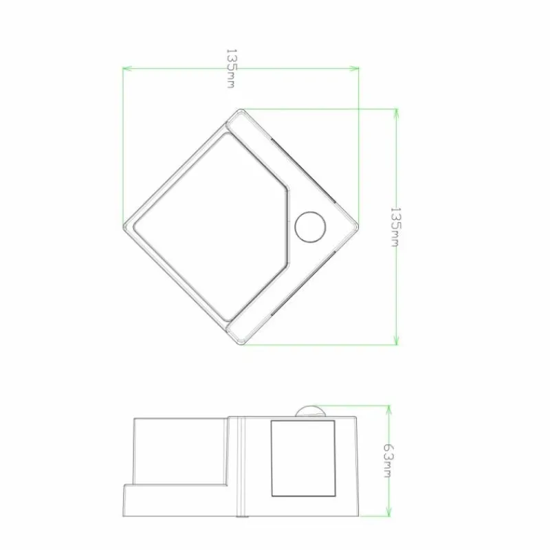 Luminaires Globo Lighting Applique murale d'extérieur Globo Solar LED Noir, 8 lumières, Détecteur de mouvement