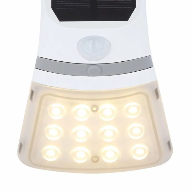 Luminaires Globo Lighting Applique murale d'extérieur Globo Solar LED Noir, 1 lumière, Détecteur de mouvement