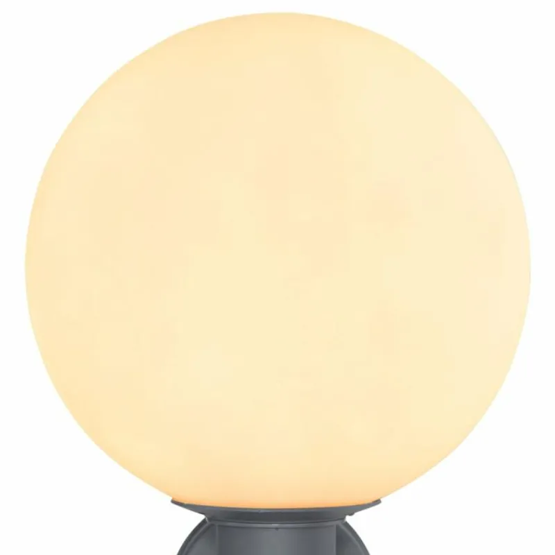 Luminaires Globo Lighting Applique murale d'extérieur Globo OSSY Anthracite, 1 lumière, Détecteur de mouvement