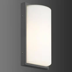 Luminaires LCD Applique murale d'extérieur LCD 039SEN Noir, 1 lumière, Détecteur de mouvement