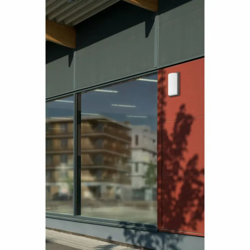 Luminaires LCD Applique murale d'extérieur LCD 039LEDSEN Noir, 1 lumière, Détecteur de mouvement