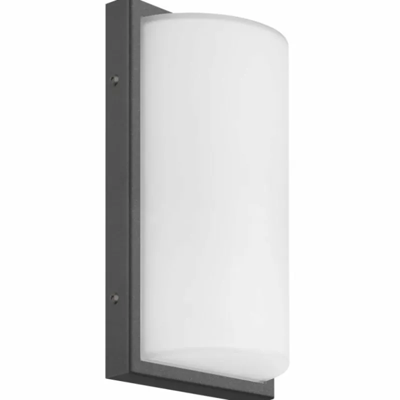 Luminaires LCD Applique murale d'extérieur LCD 039LEDSEN Noir, 1 lumière, Détecteur de mouvement