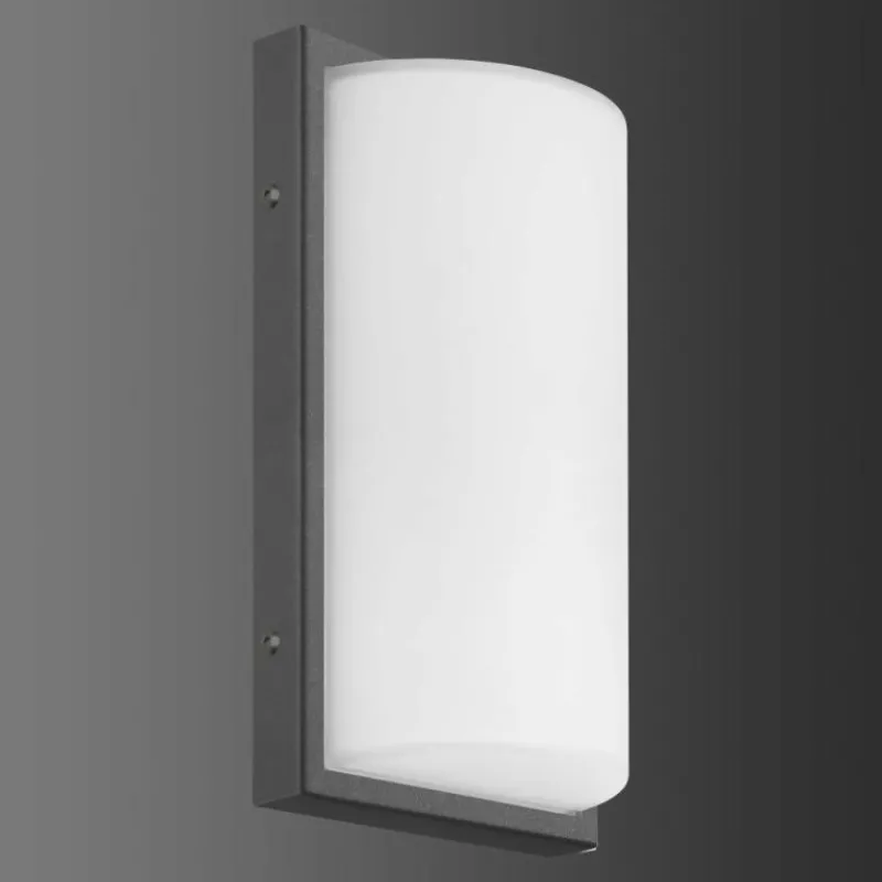 Luminaires LCD Applique murale d'extérieur LCD 039LEDSEN Noir, 1 lumière, Détecteur de mouvement