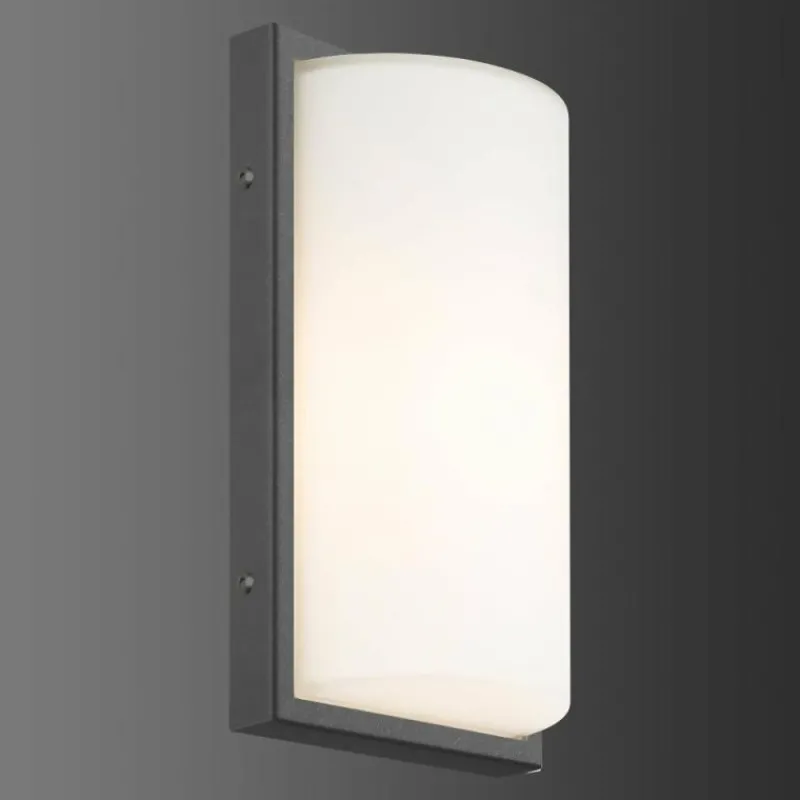 Luminaires LCD Applique murale d'extérieur LCD 039LEDSEN Noir, 1 lumière, Détecteur de mouvement
