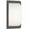 Luminaires LCD Applique murale d'extérieur LCD 053LEDSEN Noir, 1 lumière, Détecteur de mouvement