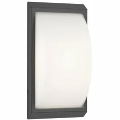 Luminaires LCD Applique murale d'extérieur LCD 053LEDSEN Noir, 1 lumière, Détecteur de mouvement