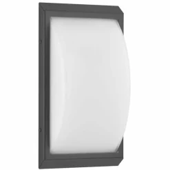 Luminaires LCD Applique murale d'extérieur LCD 053LEDSEN Noir, 1 lumière, Détecteur de mouvement