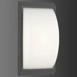 Luminaires LCD Applique murale d'extérieur LCD 053LEDSEN Noir, 1 lumière, Détecteur de mouvement