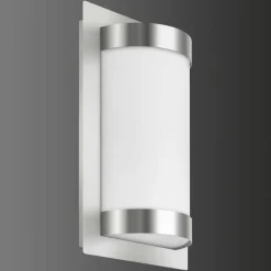Luminaires LCD Applique murale d'extérieur LCD 60 Acier inoxydable, 1 lumière