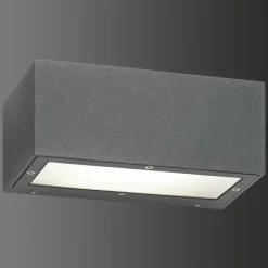 Luminaires LCD Applique murale d'extérieur LCD 1500 Noir, 1 lumière