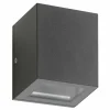 Luminaires LCD Applique murale d'extérieur LCD 5004 Noir, 1 lumière