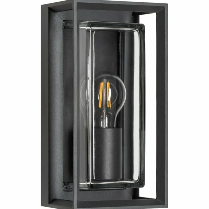 Luminaires LCD Applique murale d'extérieur LCD 5070 Noir, 1 lumière