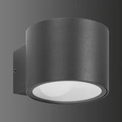 Luminaires LCD Applique murale d'extérieur LCD 5075 Noir, 1 lumière