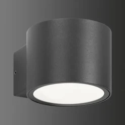 Luminaires LCD Applique murale d'extérieur LCD 5075 Noir, 1 lumière