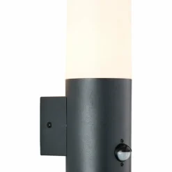 Luminaires Brilliant Applique murale d'extérieur Brillliant Aberdeen Noir, 1 lumière, Détecteur de mouvement