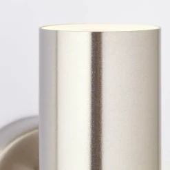 Luminaires Brilliant Applique murale d'extérieur Brillliant Hanni Argenté, 2 lumières