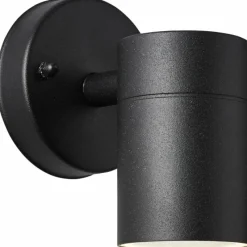 Luminaires Brilliant Applique murale d'extérieur Brillliant Traver Noir, 10 lumières